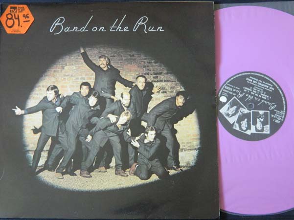 McCartney Paul — Wings / Band On The Run / 1973 РОЗОВЫЙ ВИНИЛ
